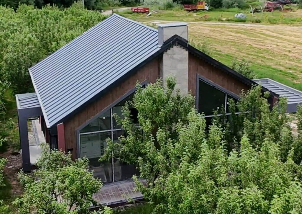 120m² hafif çelik ev projesi