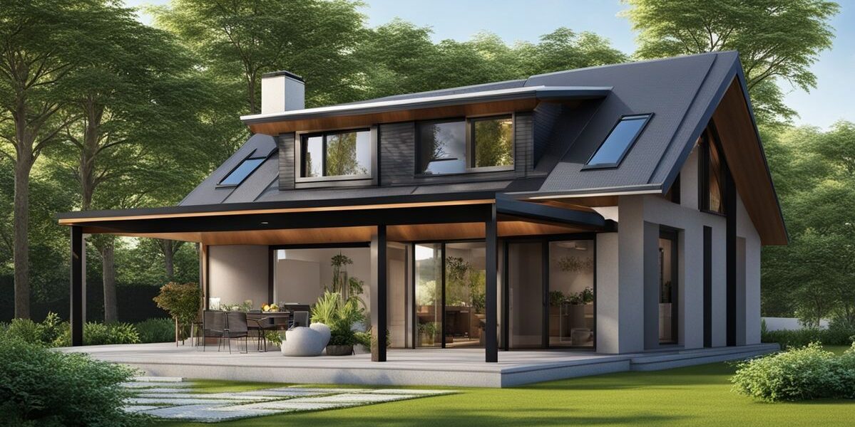 Çift Katlı Çelik Ev