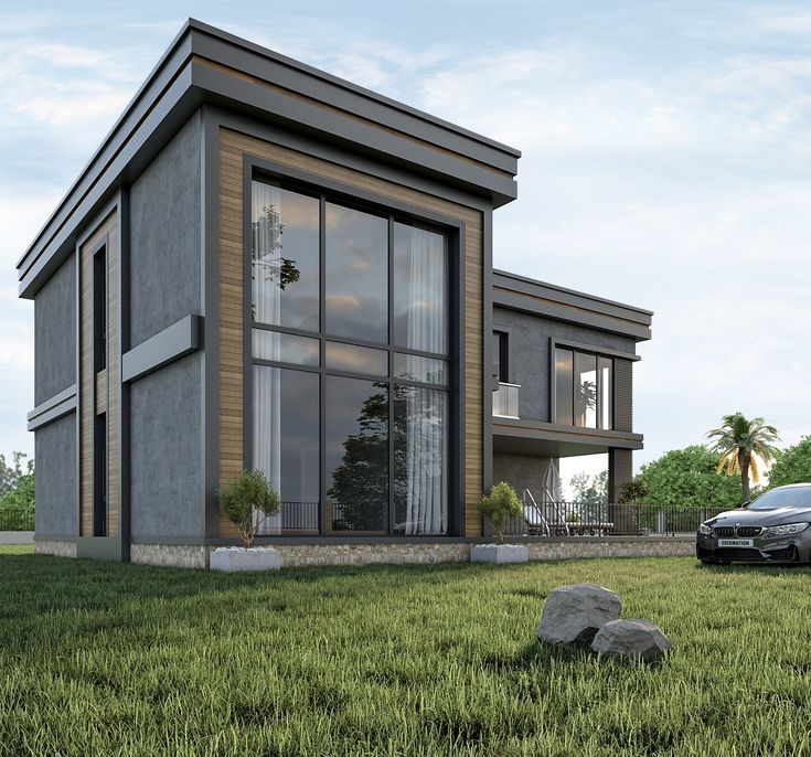 Çift Katlı Çelik Ev