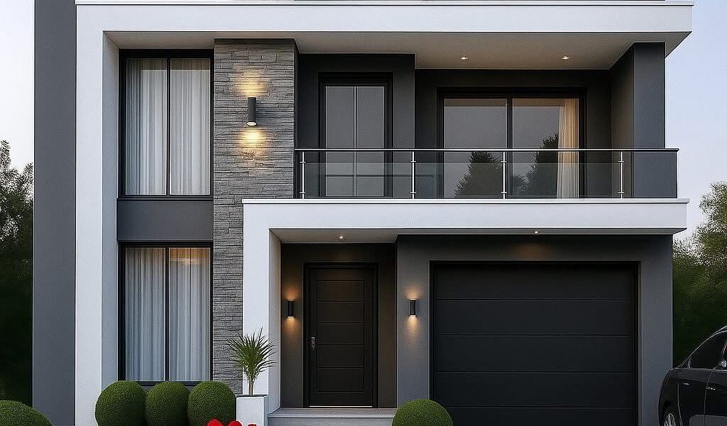 Çift Katlı Çelik Ev