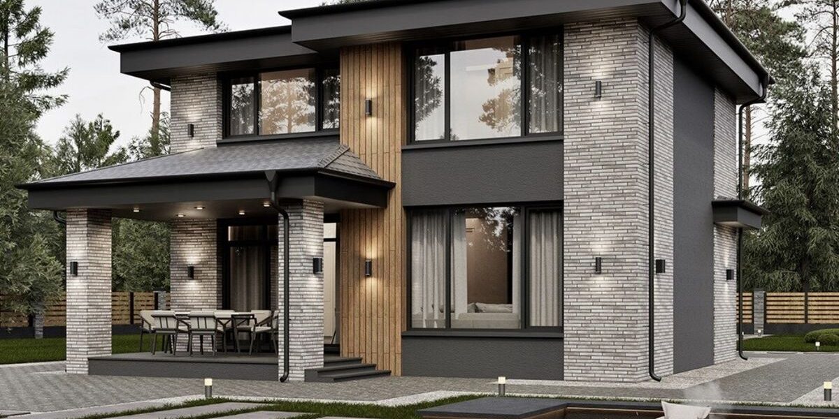 Çift Katlı Çelik Ev