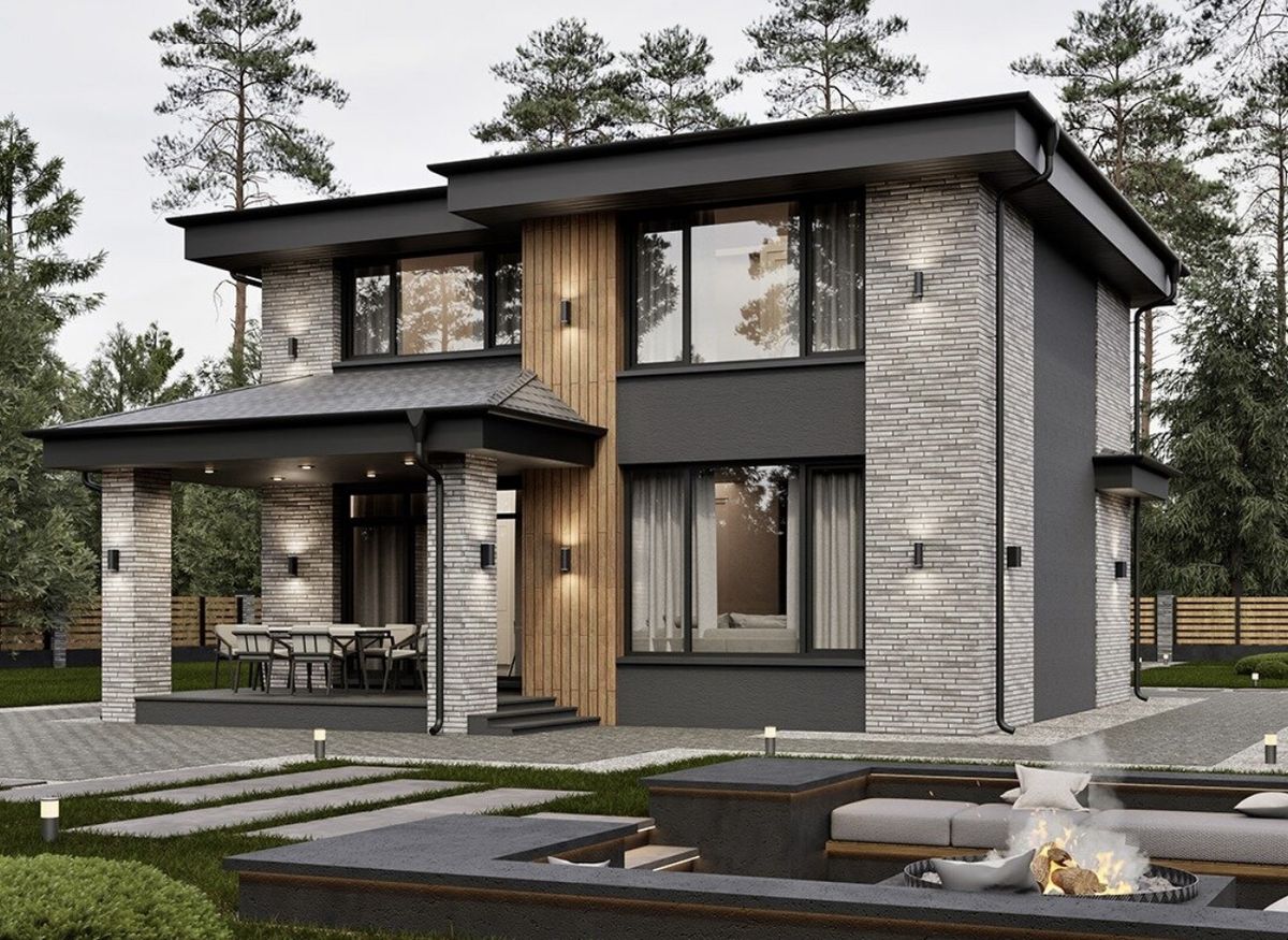 Çift Katlı Çelik Ev