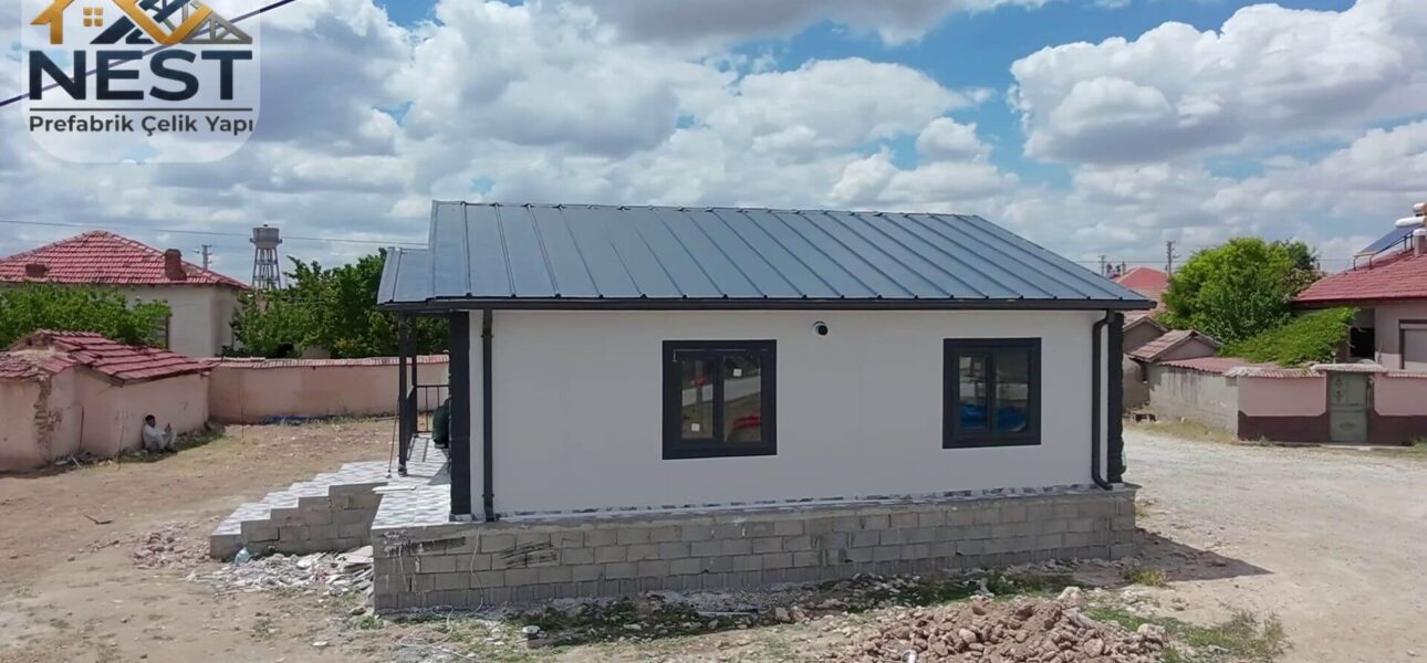 84m2 prefabrik ev