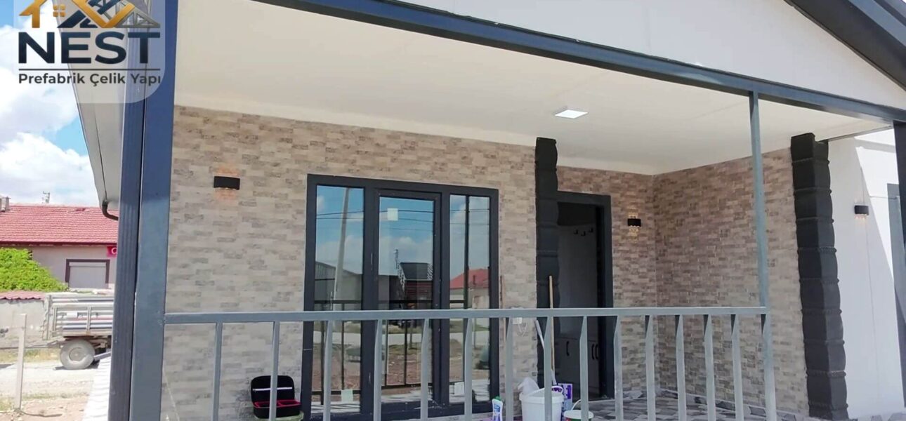 84m2 prefabrik ev