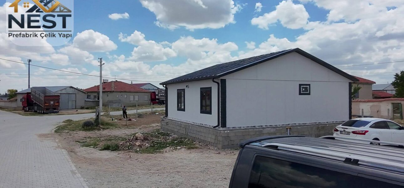 84m2 prefabrik ev