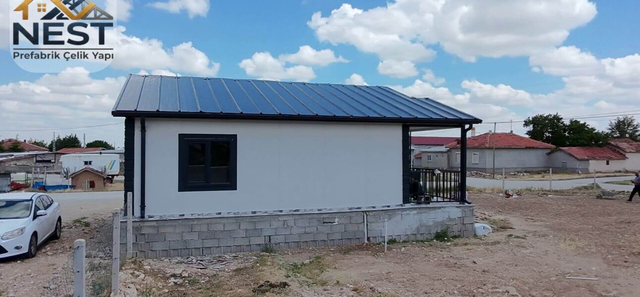 84m2 prefabrik ev