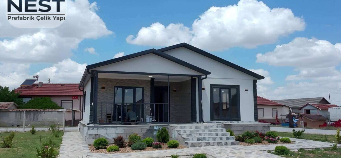 84m2 prefabrik ev